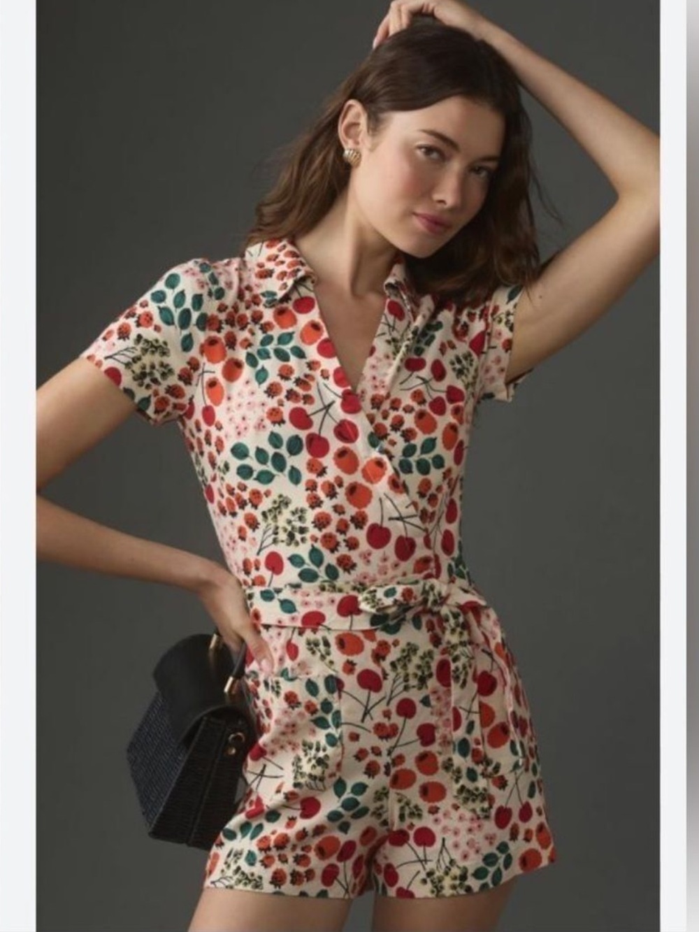 NWT Maeve Fruit Romper